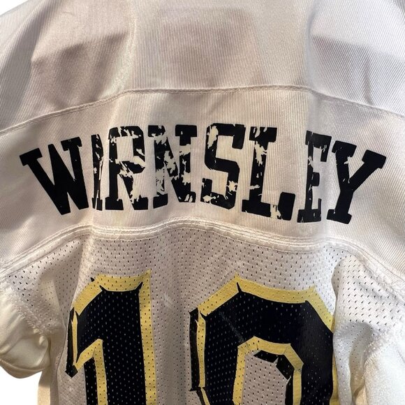 University of Pittsburgh Pitt Panthers Game Worn Football Jersey 90s Y2K Size 48 - Picture 4 of 12